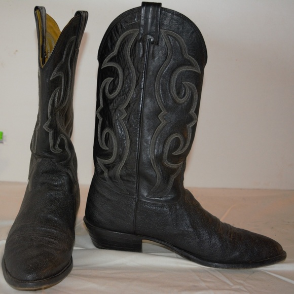NOCONA ELEPHANT HIDE RARE VINTAGE MENS' BOOT 9.5 - Picture 3 of 11